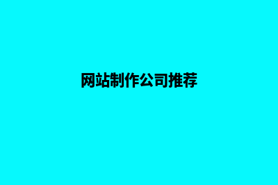 网站制作公司咨询(网站制作公司推荐)