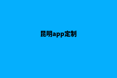 昆明定制网站开发费用(昆明app定制)