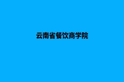 云南餐饮网站制作费用(云南省餐饮商学院)