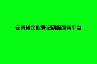 云南企业建网站哪个好(云南省企业登记网络服务平台)