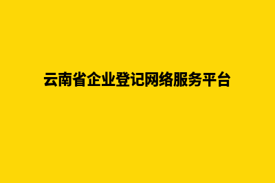 云南企业网页设计多少钱(云南省企业登记网络服务平台)