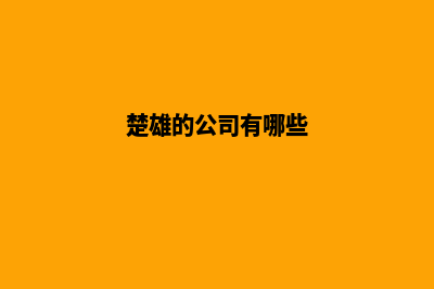 楚雄公司网站定制(楚雄的公司有哪些)