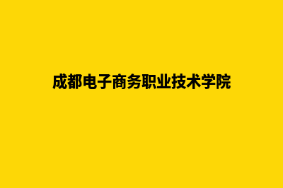 成都电子商务网站设计哪家好(成都电子商务网官网)