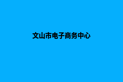 文山电商网站制作收费(文山市电子商务中心)