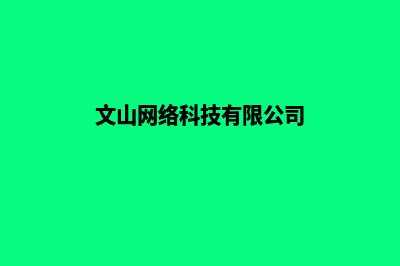 文山高端网站开发公司哪家好(文山网络科技有限公司)