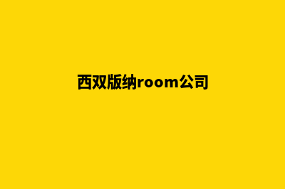 西双版纳公司网站重做费用(西双版纳room公司)