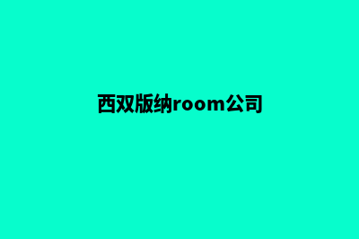 西双版纳公司网页重做报价(西双版纳room公司)