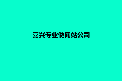 嘉兴网站开发找哪家好(嘉兴专业做网站公司)