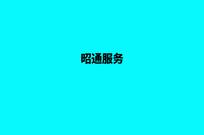 昭通哪个网站设计公司(昭通服务)