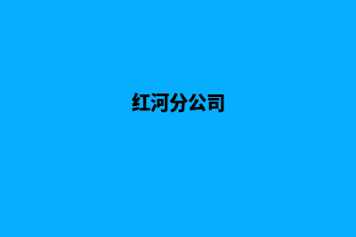 红河公司网站制作多少钱(红河分公司)