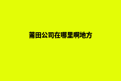 莆田公司网站重做(莆田公司在哪里啊地方)