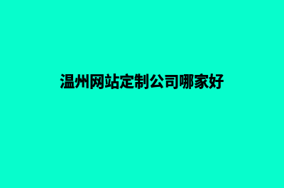 温州app制作报价(温州网站定制公司哪家好)