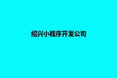 绍兴小程序开发哪家好(绍兴小程序开发公司)