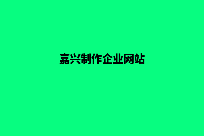 嘉兴app定制方案(嘉兴制作企业网站)