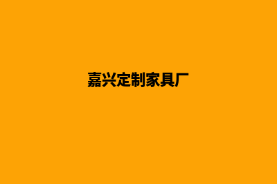 嘉兴app定制企业(嘉兴定制家具厂)