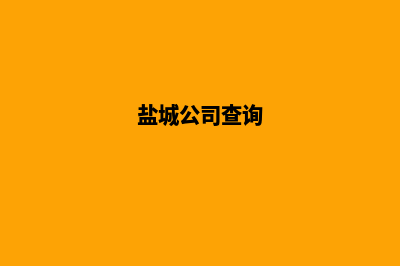 盐城公司网站开发价格(盐城公司查询)