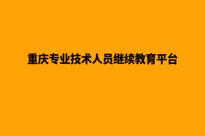 重庆专业网页重做价格(重庆专业技术人员继续教育平台)