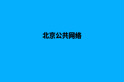 北京网站重做公司(北京公共网络)