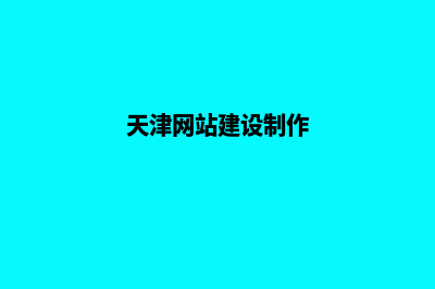 天津网站开发方案策划(天津网站建设制作)