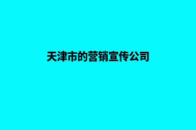 天津营销型网站设计的价格(天津市的营销宣传公司)