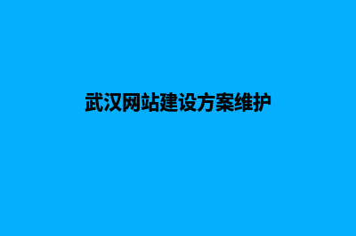 武汉建网站一年多少钱(武汉网站建设方案维护)