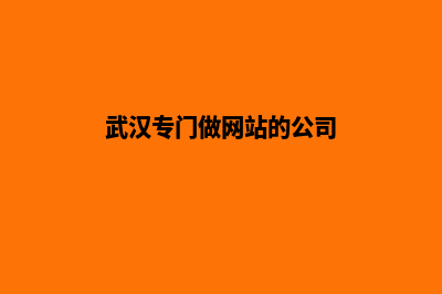 武汉网站开发收费(武汉专门做网站的公司)