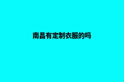 南昌便宜app定制公司(南昌有定制衣服的吗)