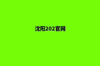 沈阳改版网站报价(沈阳202官网)