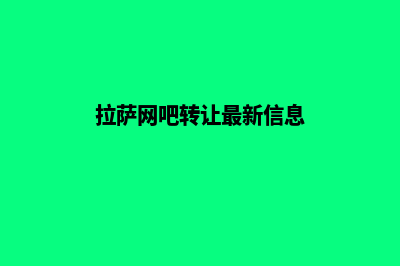 拉萨做网站一般多少钱(拉萨网吧转让最新信息)