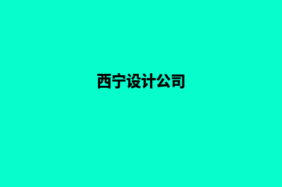 西宁专业app设计(西宁设计公司)