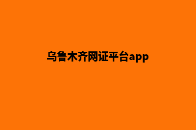 乌鲁木齐网页制作报价表(乌鲁木齐网证平台app)