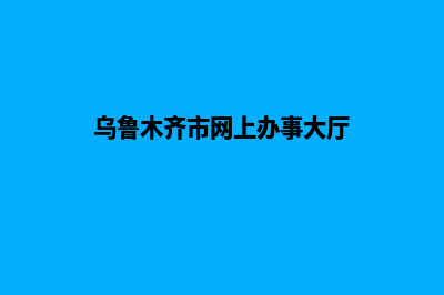 乌鲁木齐网站制作需要多少钱(乌鲁木齐市网上办事大厅)