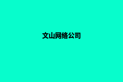 文山企业网站设计价格(文山网络公司)