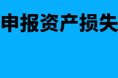 企业申报财产损失时需提供哪些材料(申报资产损失)