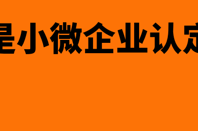 什么是小微企业安全生产费用提取标准(什么是小微企业认定标准)