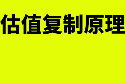 期权估值复制原理的基本思想是怎样的(期权估值复制原理公式)