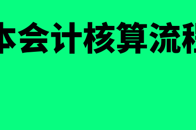 成本会计如何核算人工费用和制造费用(成本会计核算流程图)