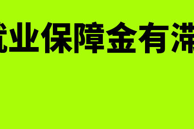 残疾人就业保障金是应发还是实发(残疾人就业保障金有滞纳金吗?)