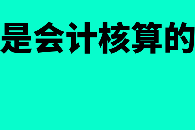 什么是会计核算？(什么是会计核算的前提)