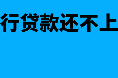 公司向银行贷款可以用于实缴吗(公司向银行贷款还不上会怎么样)