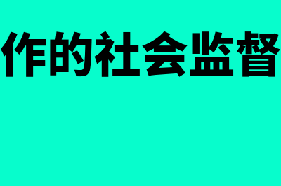 会计工作的社会监督的范畴是什么(会计工作的社会监督有哪些)