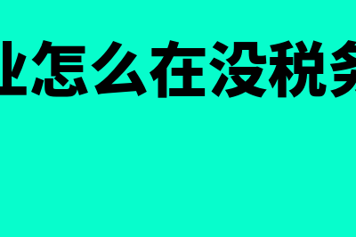 老企业怎么在没有发票情况下建账(老企业怎么在没税务登记)