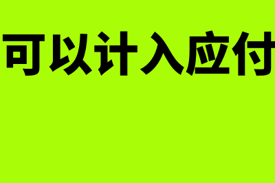 服务费可以计入无形资产吗？(服务费可以计入应付账款吗)