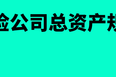 保险公司总资产报酬率怎么计算(保险公司总资产规模)