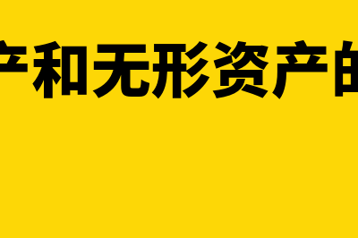 不动产和无形资产包括哪些？(不动产和无形资产的区别)