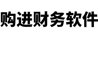 企业购进财务软件应如何列支(购进财务软件)