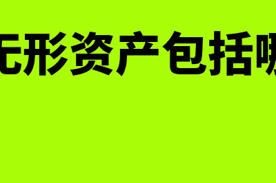 权益性无形资产包括哪些内容