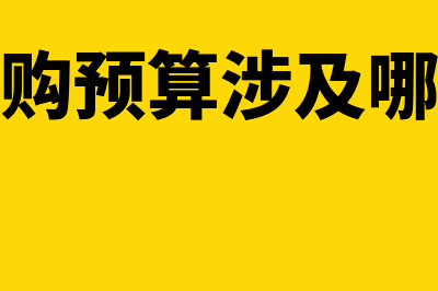 政府采购预算管理办法是什么(政府采购预算涉及哪些内容)