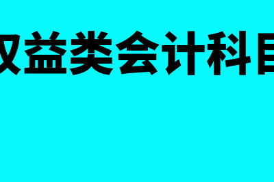 所有者权益类会计要素有哪些(所有者权益类会计科目不包含)