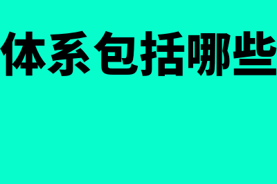 预算的体系包括什么内容(预算体系包括哪些内容)